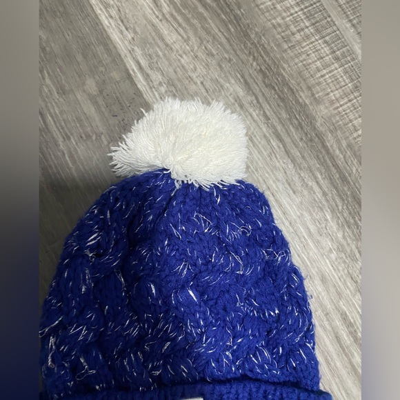 Los Angeles Dodgers Kids Blue Cuff Knit Hat Beanie - Picture 6 of 6